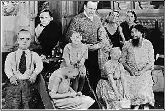 Circus “freak show” members (Disabled People) from 1932) 