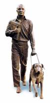 Dr Arnold Cook and Guide Dogs